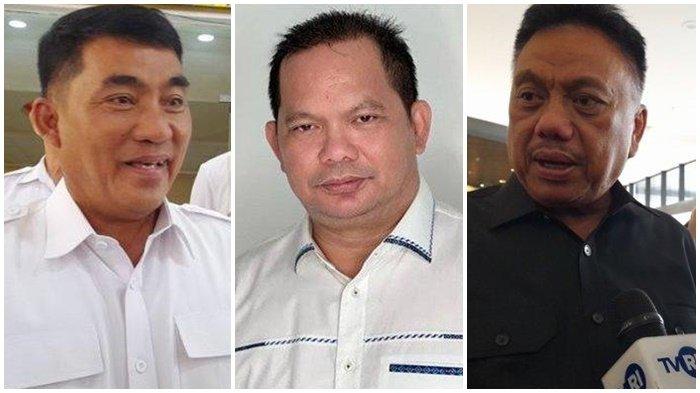 Yulius Komaling, Elly Lasut, Olly Dondokambey.