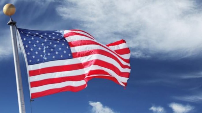 Bendera Amerika Serikat.