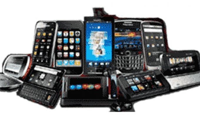 Ilustrasi handphone