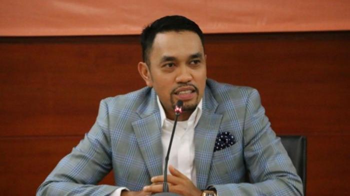 Politisi NasDem sekaligus Anggota Komisi III DPR RI, Ahmad Sahroni. Kini dikabarkan masuk bursa Cagub DKI Jakarta di Pilgub 2024.