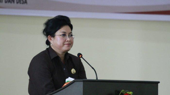 Bupati Sitaro Evangelian Sasingen.