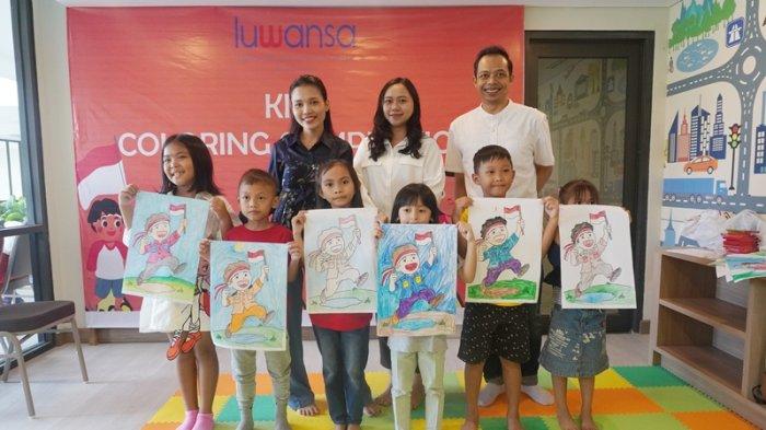 Coloring Competition Dalam Rangka HUT Ke-78 RI di Luwansa Hotel Berlangsung Meriah