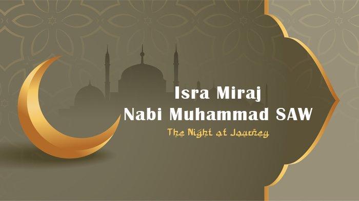 Poster Ucapan Selamat Isra Miraj 1445 H