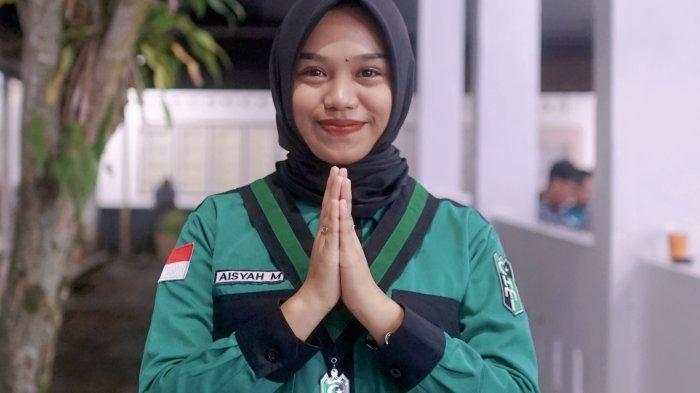 Ketua Korps HMI-Wati Bolaang Mongondow Raya (KOHATI BMR), Siti Nurhalisa Putri Andini Mo'o.