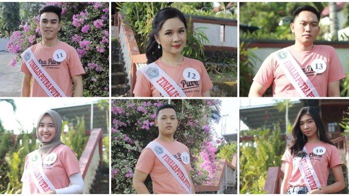 Sejumlah finalis Putra Putri Bitung 2023.