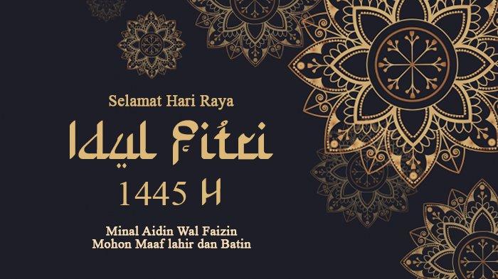 Poster Selamat Idul Fitri 2024