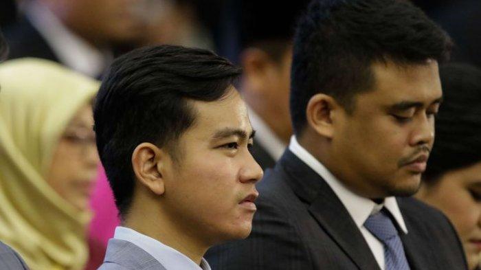 Gibran Rakabuming dan Bobby Nasution.