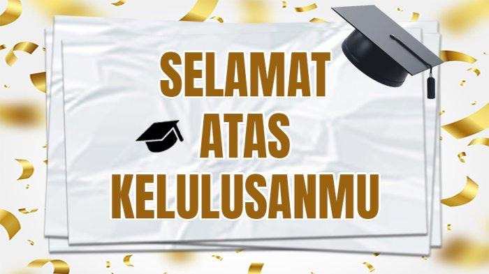 Kartu ucapan merayakan kelulusan
