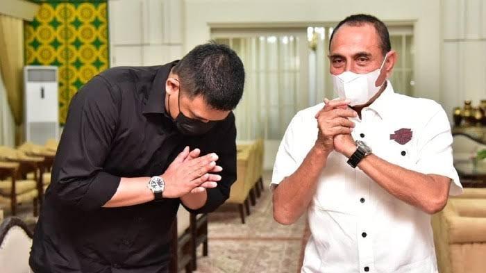 Gubernur Sumut Edy Rahmayadi pun merespons protes Wali Kota Medan Bobby Nasution.