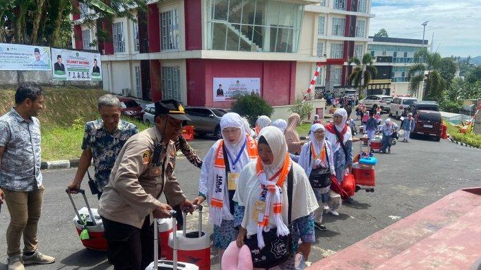 Pelepasan jamaah haji Sulawesi Utara musim haji tahun 1444H / 2023M.