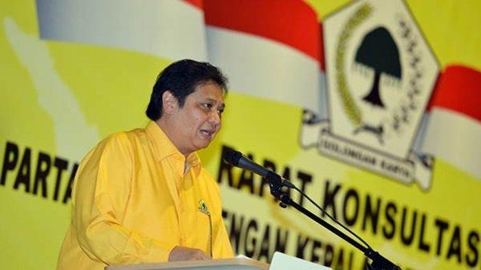 Ketua Umum Partai Golkar Airlangga Hartarto mengatakan, tahun 2024 Golkar haru menang Pilpres.