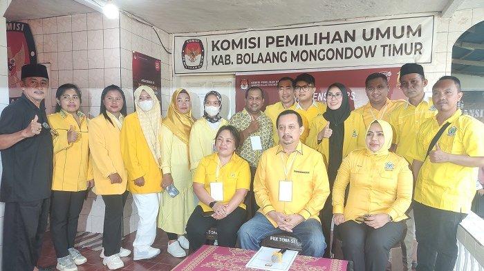 Partai Golkar Boltim Sudah Mendaftar Bacaleg, Minggu 14 Mei 2023