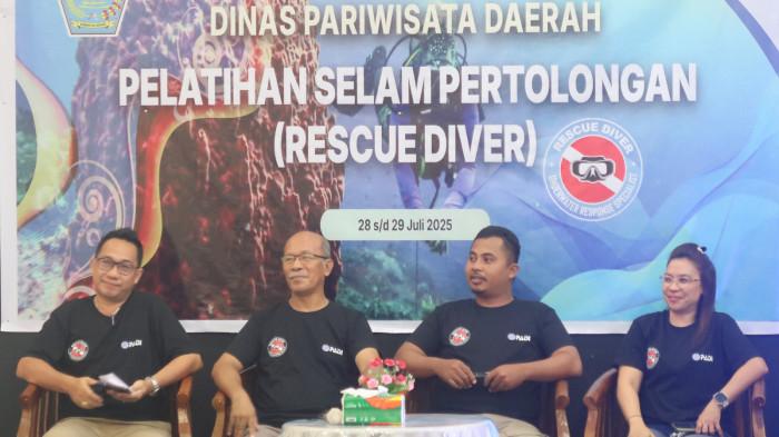 pelatihan rescue diver yang digelar selama dua hari pada 28