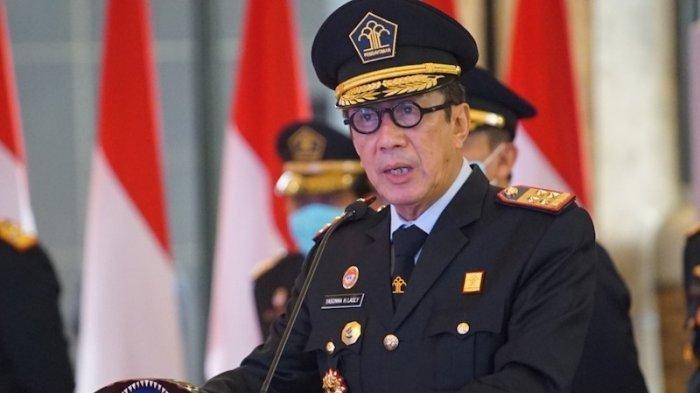 Yasonna Laoly saat menjabat Menkumham RI.