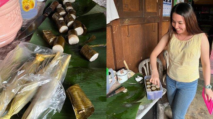 TRADISI - Suasana di rumah keluarga Hukum Tua Desa Kapoya 1 Bapak Recky Londa dalam keluarga Londa - Rarung dan Rarung - Wowo saat pengucapan syukur di Desa Kapoya 1, Kecamatan Suluun Tareran, Kabupaten Minahasa Selatan (Minsel), Sulawesi Utara (Sulut), yang diadakan pada Minggu (13/7/2025).