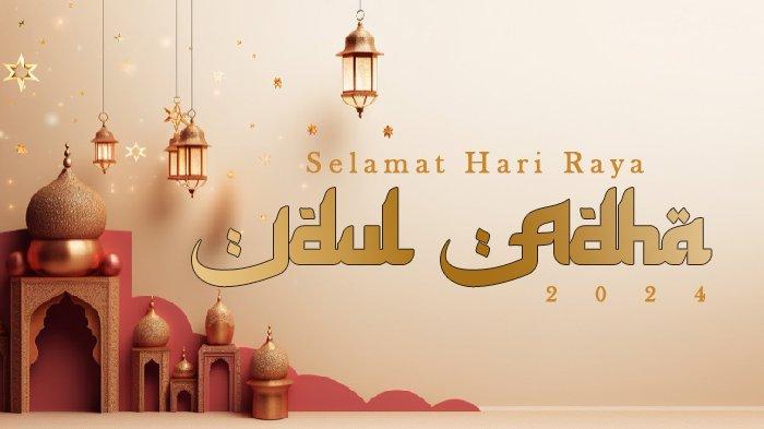 Poster Gambar Ucapan Idul Adha 2024/1445H