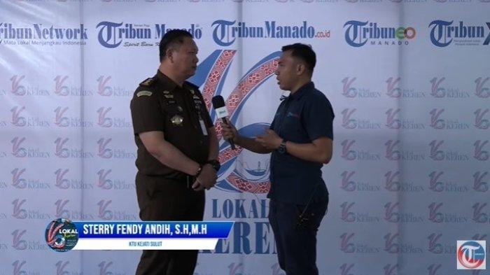 HUT TRIBUN MANADO - Kepala Tata Usaha Kejaksaan Sulawesi Utara, Sterry Fendy Andih, saat diwawancarai Tribunmanado.co.id, Senin (3/2/2025). Sterry mengungkapkan peran Tribun Manado dalam penegakan hukum.