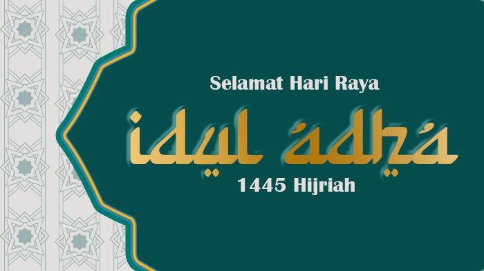 Poster Gambar Ucapan Idul Adha 2024/1445H