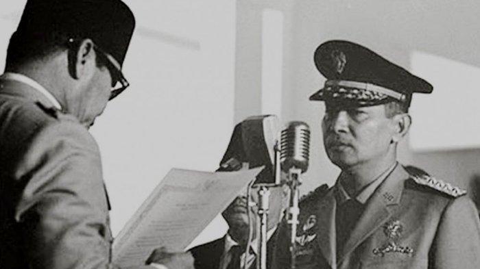 Sejarah Supersemar 11 Maret 1966. Soekarno digantikan Soeharto sebagai Presiden Indonesia.