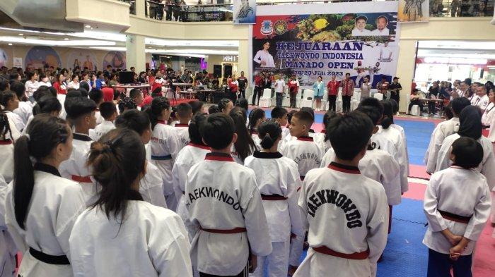 Kejuaraan Taekwondo Indonesia Manado Open, Atrium Megamall, 20-23 Juli 2023