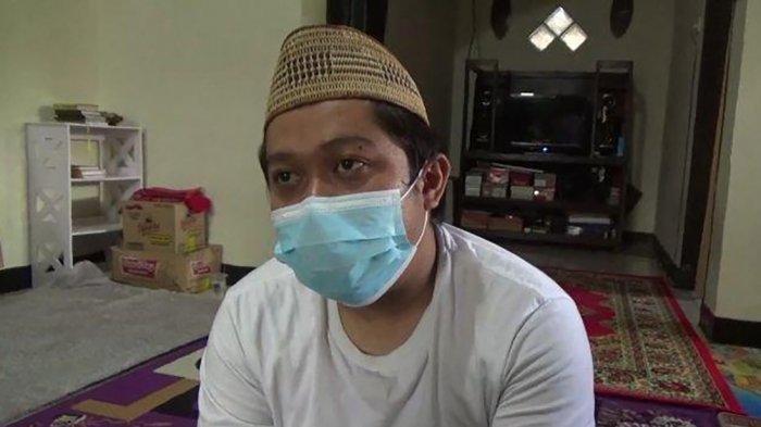 Yoris saat ditemui usai pengajian untuk mendoakan Tuti dan Amalia beberapa waktu lalu