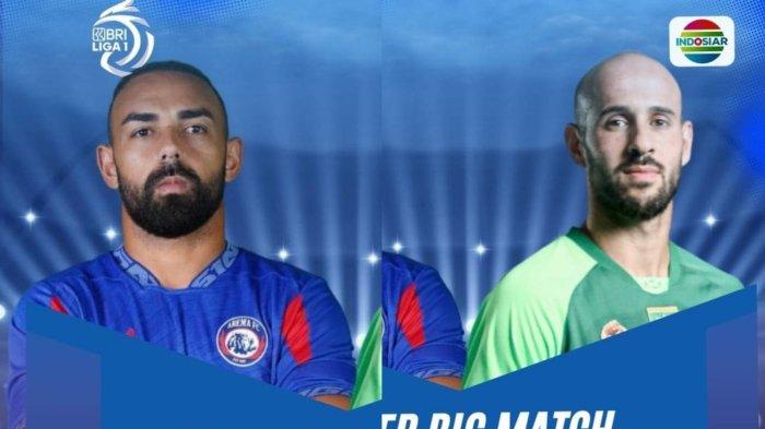 Tangkapan Layar Flare Arema FC vs Persebaya di Liga 1