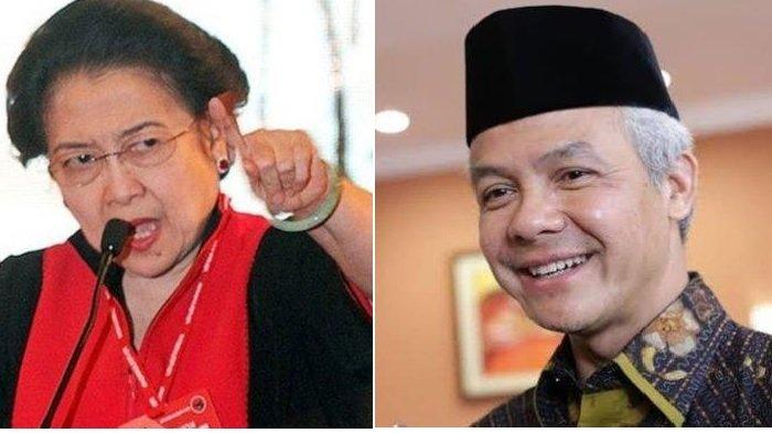 Megawati dan Ganjar Pranowo -