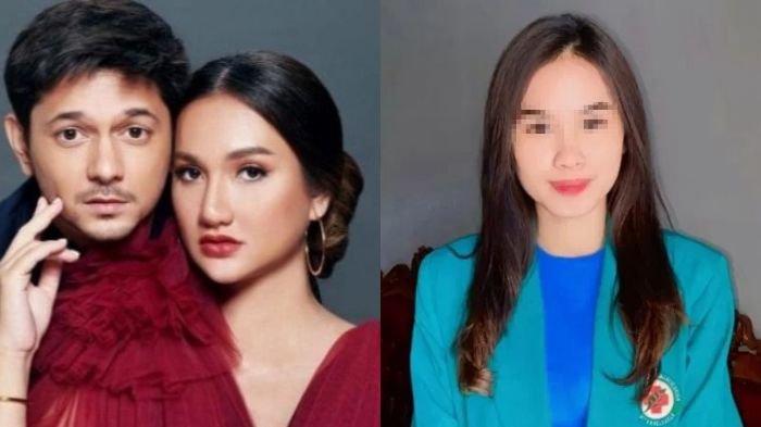 Andrew Andika dan istrinya Tengku Dewi Putri, serta wanita yang diduga selingkuhan Andrew