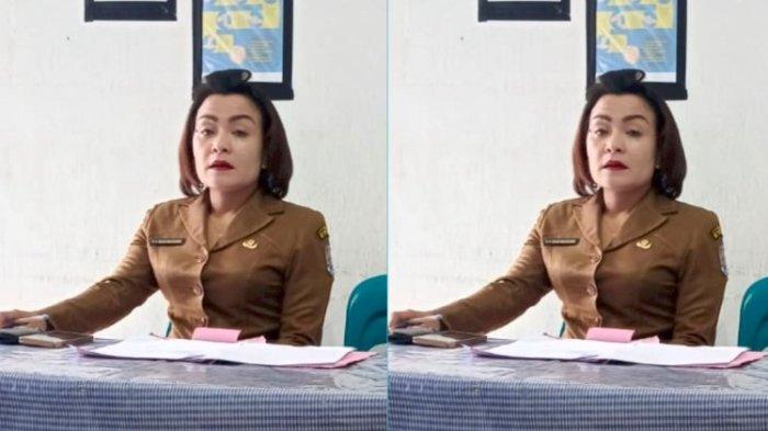 Kolase foto dr Andriana Gelda Sinurat, Kepala Puskesmas Sei Mencirim Kecamatan Sunggal Kabupaten Deli Serdang yang dilaporkan anggotanya sendiri ke Pemkab.