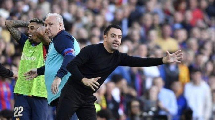 Pelatih Barcelona Xavi Hernandez