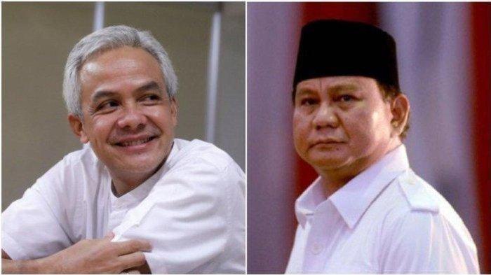 Ganjar Pranowo dan Prabowo Subianto