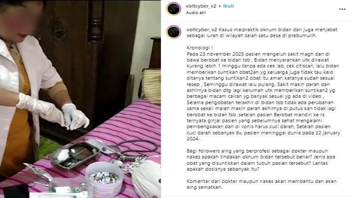 Bidan di Prabumulih diduga melakukan malapraktik