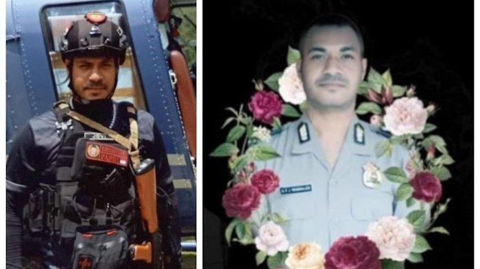 Bripda Arnaldobert Fhin J. V. Yawan gugur ditembak KKB Papua, Rabu (20/3/2024).