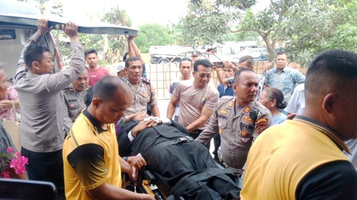 Bripka Wiwin Afriandi Sinaga meninggal dunia usai terlibat kecelakaan saat akan menuju ke Polres Sergai