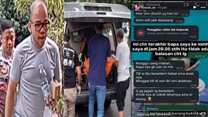 CHAT Terakhir Satpam yang Dibunuh Anak Bos ke Istri, Sebut Saksikan Perkelahian Pelaku dan Ibunya