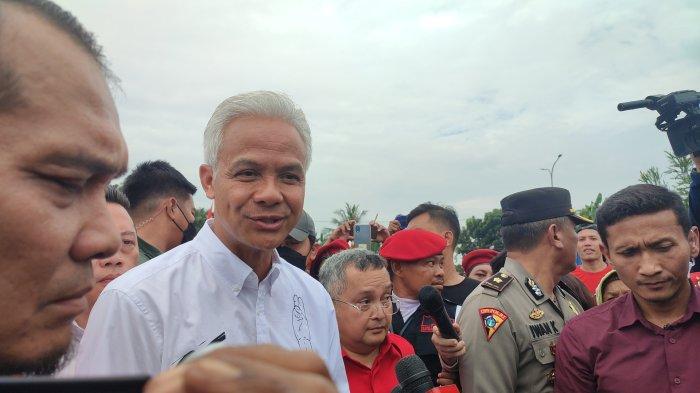 Calon presiden Ganjar Pranowo.
