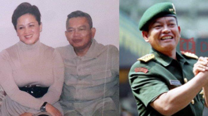 Connie Rahakundini Bakrie dan mantan suami, Letjen TNI Djadja Suparman