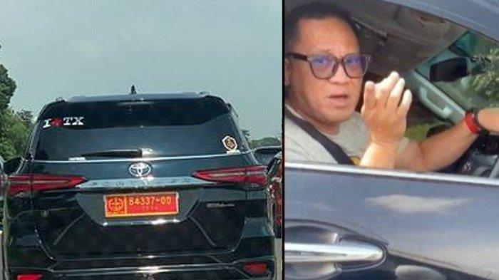 Pengemudi Fortuner Arogan Berpelat TNI Ditangkap Polda Metro Jaya. (X)