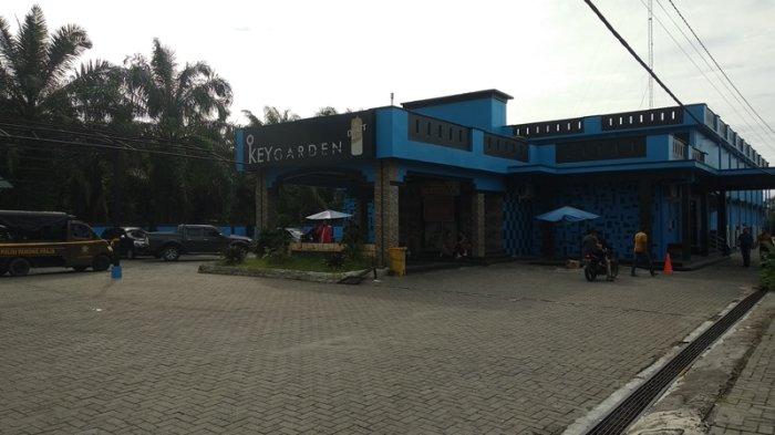 Kondisi Diskotek Key Garden yang berada di Desa Namorube Julu, Kecamatan Kutalimbaru, Kabupaten Deliserdang, Sumatera Utara, Jumat (15/12/2023).