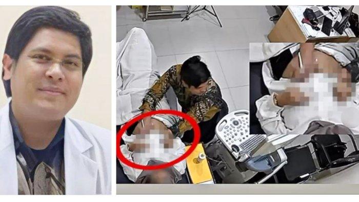 DOKTER KANDUNGAN: Seorang dokter kandungan ternama di Garut, Jawa Barat, yang bernama M Syafril Firdaus alias MFS menjadi sorotan setelah videonya viral di media sosial tengah memeriksa kehamilan. (Suryamalang.com)
