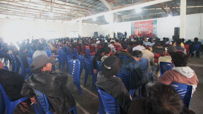 Paguyuban Marga Parna Ikuti Konsolidasi yang dipimpin Ketua DPD PDI Perjuangan  Sumut Rapidin Simbolon di Kota Daging Kuda Humbahas, Dolok Sanggul, Kamis (24/8/2023)