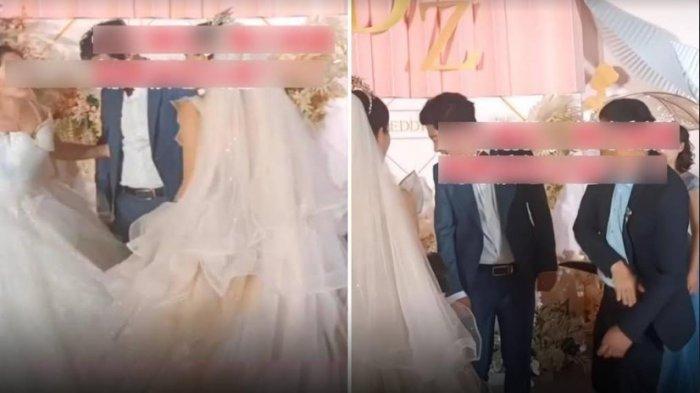Duel panas antara ayah dan anak saat pesta pernikahan