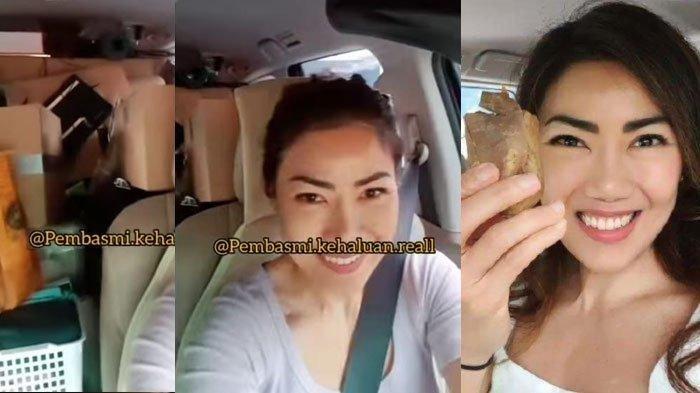Dulu Ngaku tak Punya Apa-apa, Inge Anugrah Kepergok Naik Mobil Mewah Keluar dari Rumah Ari Wibowo