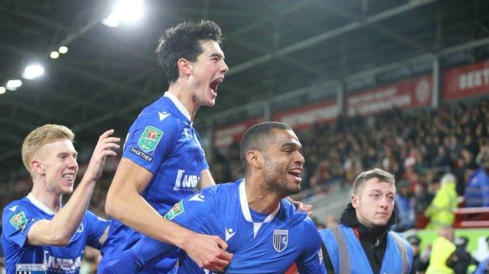 Elkan Baggott saat masih bermain di Gillingham FC