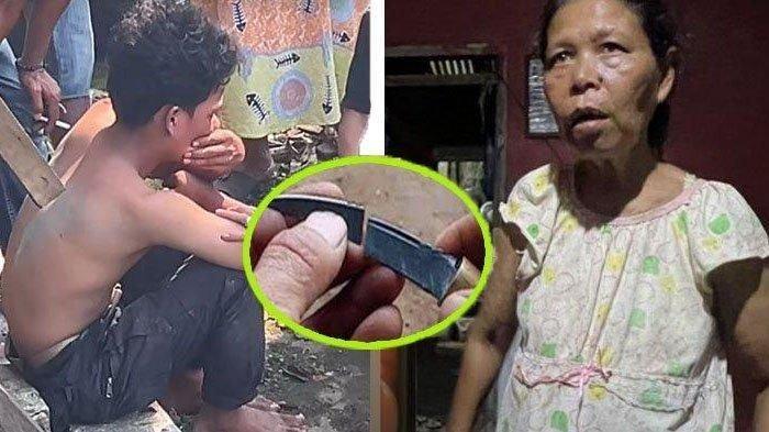FAKTA IBU TITIN Tidak Terluka Usai Ditikam Berkali-kali oleh Seorang Pemuda, Malah Pisaunya Patah. (Kolase Instagram)