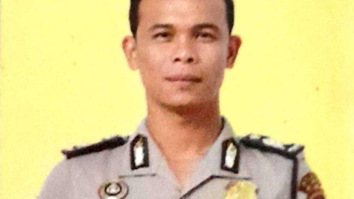 Bripka Berlin Sinaga diduga mengambil paksa dua anak mereka yang masih balita di rumah orangtuanya, Desa Sekip, Lubukpakam, Deliserdang