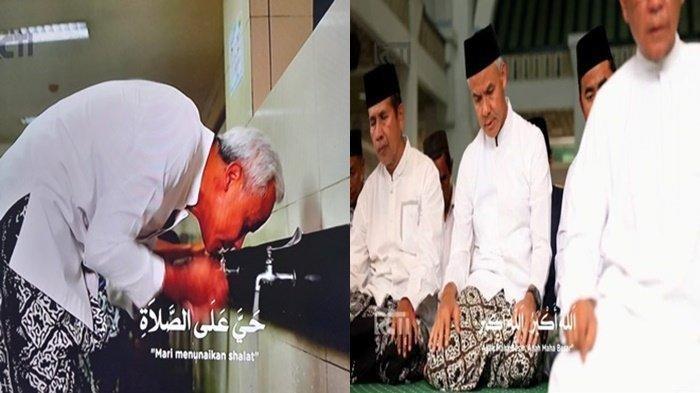 Ganjar Pranowo muncul di iklan azan magrib di salah satu stasiun televisi (TV)