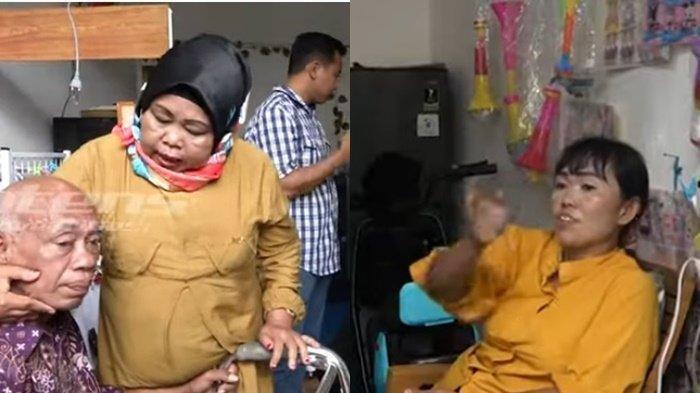 Momen Sariah, istri tua pesulap Pak Tarno menjemput pulang sang suami sempat terjadi keributan dengan Dewi istri mudanya, pada Senin (20/1/2025).