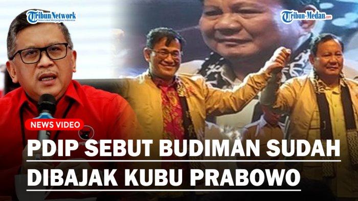Hasto Kristiyanto menegaskan, kadernya Budiman Sudjatmiko sudah dibajak kubu Prabowo Subianto