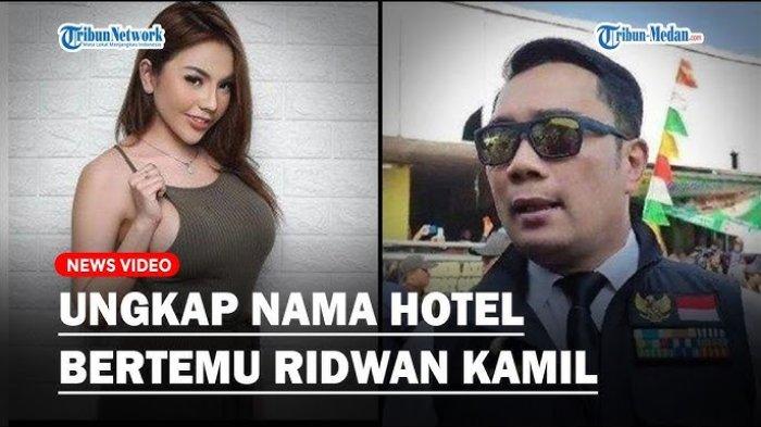 ISU PERSELINGKUHAN: Heboh isu perselingkuhan Ridwan Kamil dengan selebgram Lisa Mariana. Lisa ungkap nama hotel tempat pertemuannya dengan Kang Emil, eks Gubernur Jabar tersebut